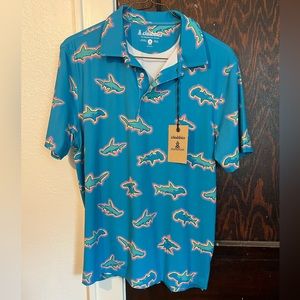 Chubbies Shark sports polo